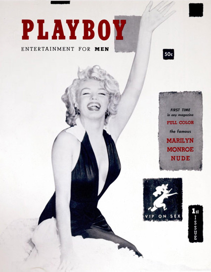 Marilyn Monroe Playboy Copyright 1953  Full Color Nude | Sex Appeal Vintage Ads and Covers 1891-1970