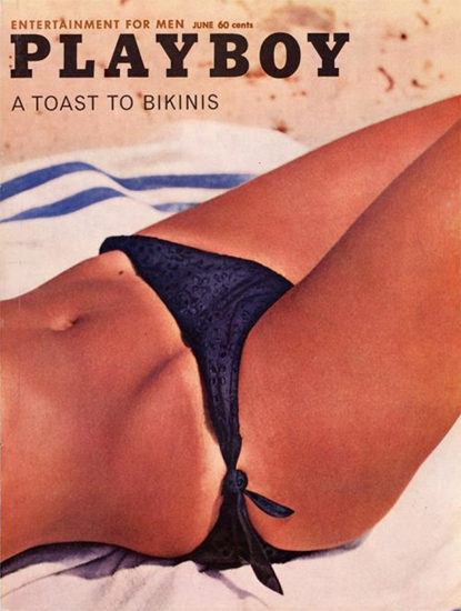 Playboy Magazine Cover 1962-06 Copyright Sex Appeal | Sex Appeal Vintage Ads and Covers 1891-1970