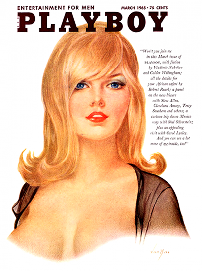 Playboy Magazine Cover 1965-03 Copyright Sex Appeal | Sex Appeal Vintage Ads and Covers 1891-1970