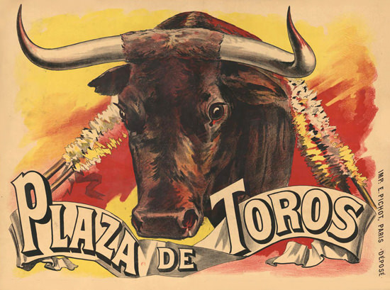 Plaza De Toros 1893 | Vintage Travel Posters 1891-1970