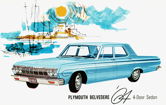 Plymouth Belvedere 4 Door Sedan England 1964 | Vintage Cars 1891-1970