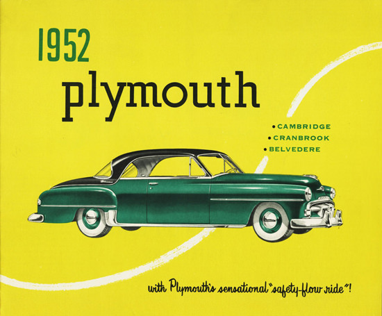 Plymouth Belvedere Hardtop Canada 1952 | Vintage Cars 1891-1970