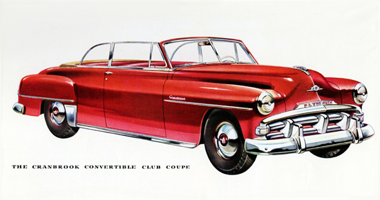 Plymouth Cranbrook Convertible Club 1952 | Vintage Cars 1891-1970