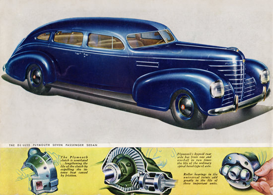 Plymouth De Luxe Seven P Sedan 1939 | Vintage Cars 1891-1970