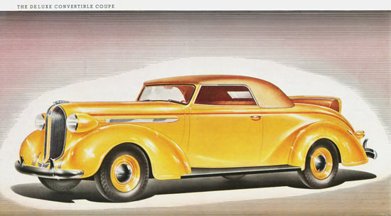 Plymouth DeLuxe Convertible Coupe 1938 | Vintage Cars 1891-1970