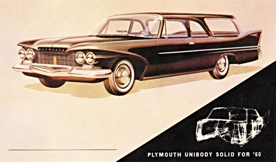 Plymouth Deluxe Suburban 1960 UniBody | Vintage Cars 1891-1970