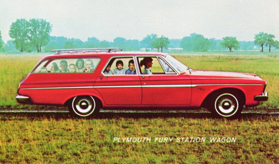 Plymouth Fury Station Wagon 1963 Kids Kids | Vintage Cars 1891-1970