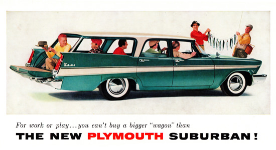 Plymouth Sport Suburban 1957 For Work Or Play | Vintage Cars 1891-1970