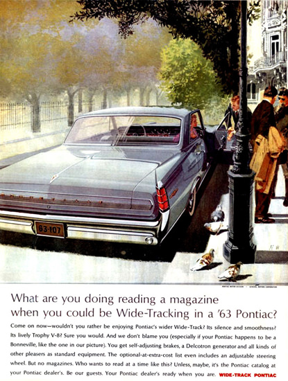 Pontiac Bonneville 1963 City | Vintage Cars 1891-1970