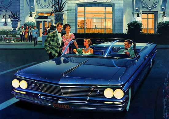 Pontiac Bonneville Convertible Coupe 1960 Ad | Vintage Cars 1891-1970