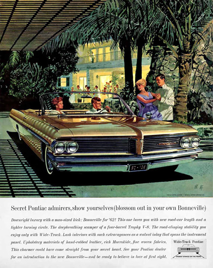 Pontiac Bonneville Secret Gold 1962 | Vintage Cars 1891-1970