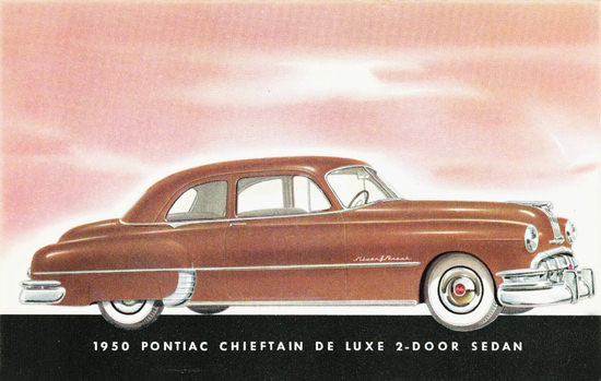 Pontiac Chieftain DeLuxe 2 Door Sedan 1950 | Vintage Cars 1891-1970