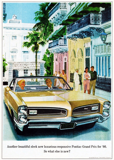 Pontiac Grand Prix 1966 So What Else Is New | Vintage Cars 1891-1970