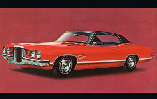 Pontiac Hardtop Coupe 1970 Red In Red | Vintage Cars 1891-1970