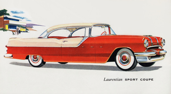 Pontiac Laurentian Sport Coupe 1955 | Vintage Cars 1891-1970