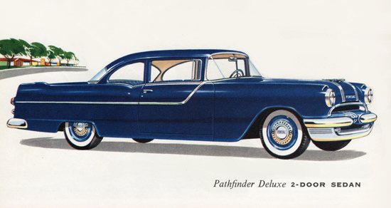 Pontiac Pathfinder Deluxe Sedan 1955 | Vintage Cars 1891-1970