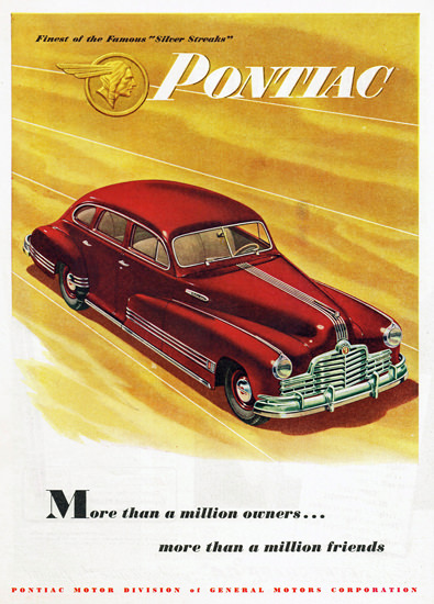 Pontiac Silver Streaks 1946 | Vintage Cars 1891-1970