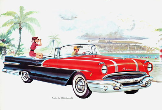 Pontiac Star Chief Convertible 1956 | Vintage Cars 1891-1970