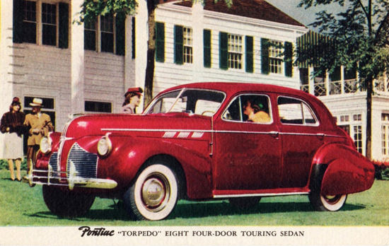 Pontiac Torpedo Eight Touring Sedan 1940 | Vintage Cars 1891-1970