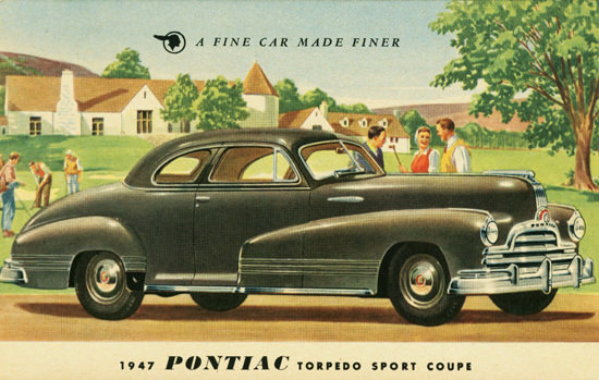 Pontiac Torpedo Sport Coupe 1947 | Vintage Cars 1891-1970