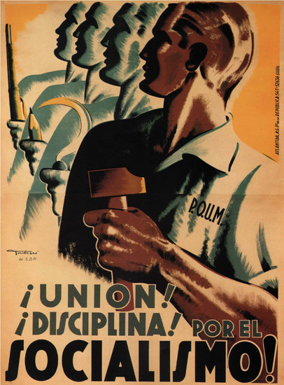 Por El Socialismo Spain Espana | Vintage War Propaganda Posters 1891-1970