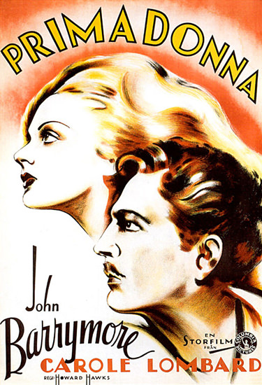 Primadonne John Barrymore Carole Lombard | Sex Appeal Vintage Ads and Covers 1891-1970