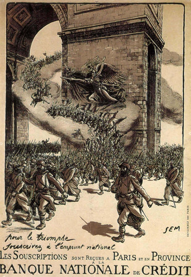 Pur Le Triomphe  Souscrivez Emprunt France | Vintage War Propaganda Posters 1891-1970