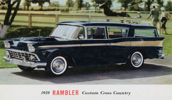 Rambler Custom Cross Country Station 1959 | Vintage Cars 1891-1970