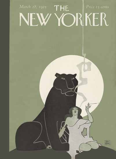 Ray Rohn The New Yorker 1925_03_28 Copyright | The New Yorker Graphic Art Covers 1925-1945