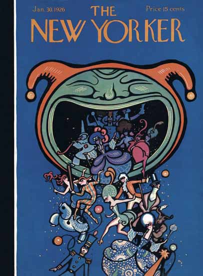 Rea Irvin The New Yorker 1926_01_30 Copyright | The New Yorker Graphic Art Covers 1925-1945