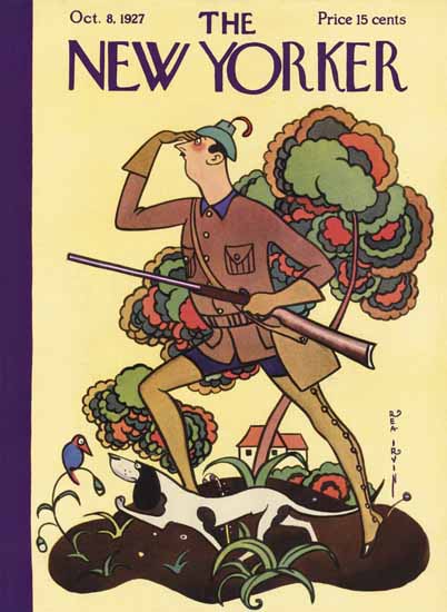 Rea Irvin The New Yorker 1927_10_08 Copyright | The New Yorker Graphic Art Covers 1925-1945