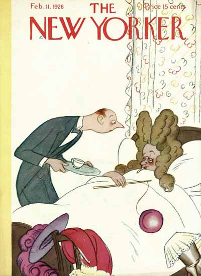 Rea Irvin The New Yorker 1928_02_11 Copyright | The New Yorker Graphic Art Covers 1925-1945