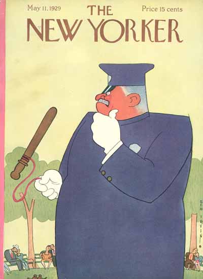 Rea Irvin The New Yorker 1929_05_11 Copyright | The New Yorker Graphic Art Covers 1925-1945