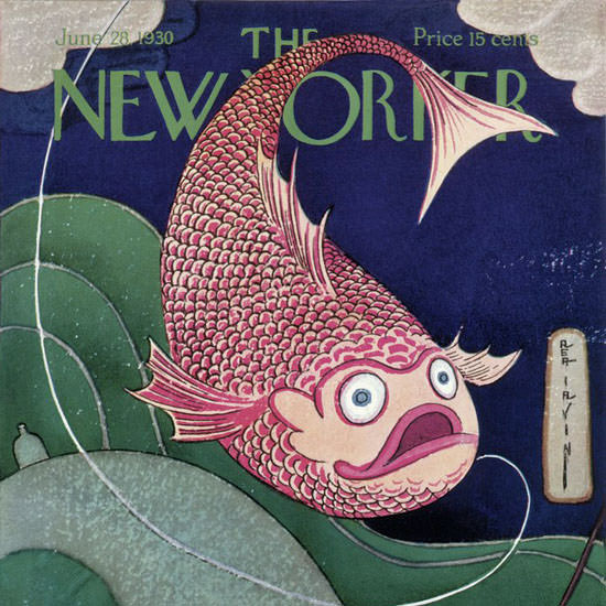 Rea Irvin The New Yorker 1930_06_28 Copyright crop | Best of 1930s Ad and Cover Art