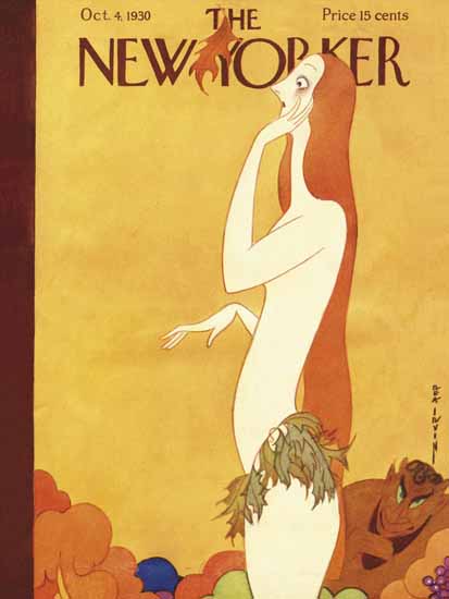 Rea Irvin The New Yorker 1930_10_04 Copyright | The New Yorker Graphic Art Covers 1925-1945