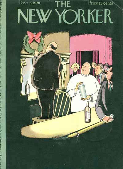 Rea Irvin The New Yorker 1930_12_06 Copyright | The New Yorker Graphic Art Covers 1925-1945