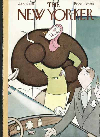 Rea Irvin The New Yorker 1931_01_03 Copyright | The New Yorker Graphic Art Covers 1925-1945