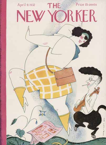 Rea Irvin The New Yorker 1932_04_09 Copyright | The New Yorker Graphic Art Covers 1925-1945