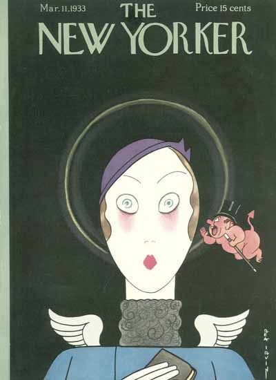 Rea Irvin The New Yorker 1933_03_11 Copyright | The New Yorker Graphic Art Covers 1925-1945