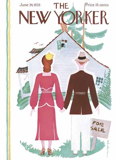 Rea Irvin The New Yorker 1933_06_24 Copyright | The New Yorker Graphic Art Covers 1925-1945