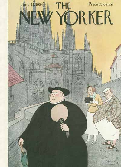 Rea Irvin The New Yorker 1934_06_23 Copyright | The New Yorker Graphic Art Covers 1925-1945