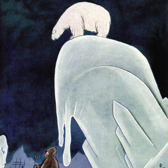 Rea Irvin The New Yorker 1934_07_14 Copyright crop | Best of Vintage Cover Art 1900-1970