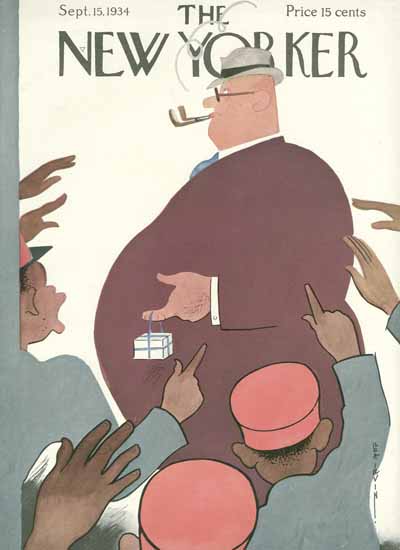 Rea Irvin The New Yorker 1934_09_15 Copyright | The New Yorker Graphic Art Covers 1925-1945