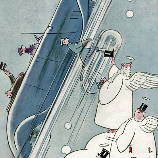 Rea Irvin The New Yorker 1934_10_13 Copyright crop | Best of Vintage Cover Art 1900-1970