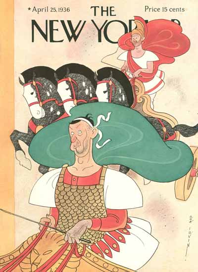 Rea Irvin The New Yorker 1936_04_25 Copyright | The New Yorker Graphic Art Covers 1925-1945