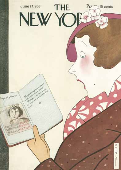 Rea Irvin The New Yorker 1936_06_27 Copyright | The New Yorker Graphic Art Covers 1925-1945