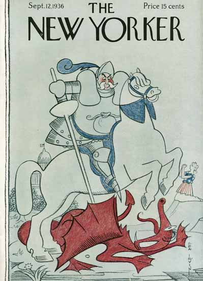 Rea Irvin The New Yorker 1936_09_12 Copyright | The New Yorker Graphic Art Covers 1925-1945