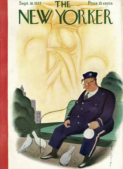 Rea Irvin The New Yorker 1937_09_18 Copyright | The New Yorker Graphic Art Covers 1925-1945