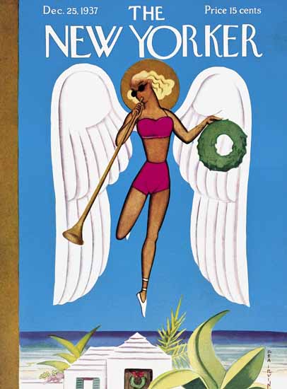 Rea Irvin The New Yorker 1937_12_25 Copyright | The New Yorker Graphic Art Covers 1925-1945