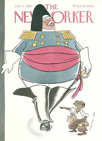 Rea Irvin The New Yorker 1938_07_02 Copyright | The New Yorker Graphic Art Covers 1925-1945